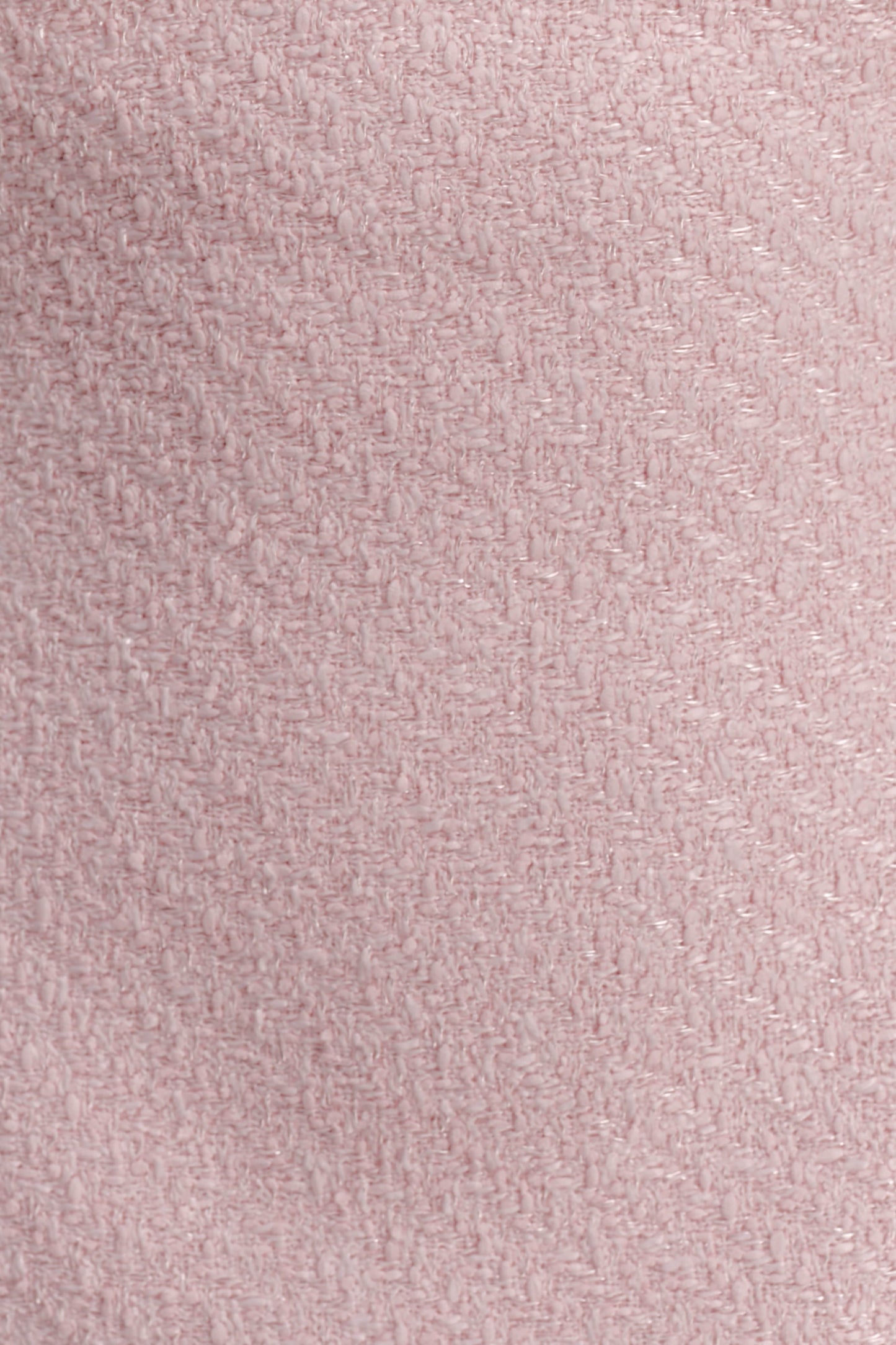 Lea Tweed Sleeveless Mini Dress - Baby Pink