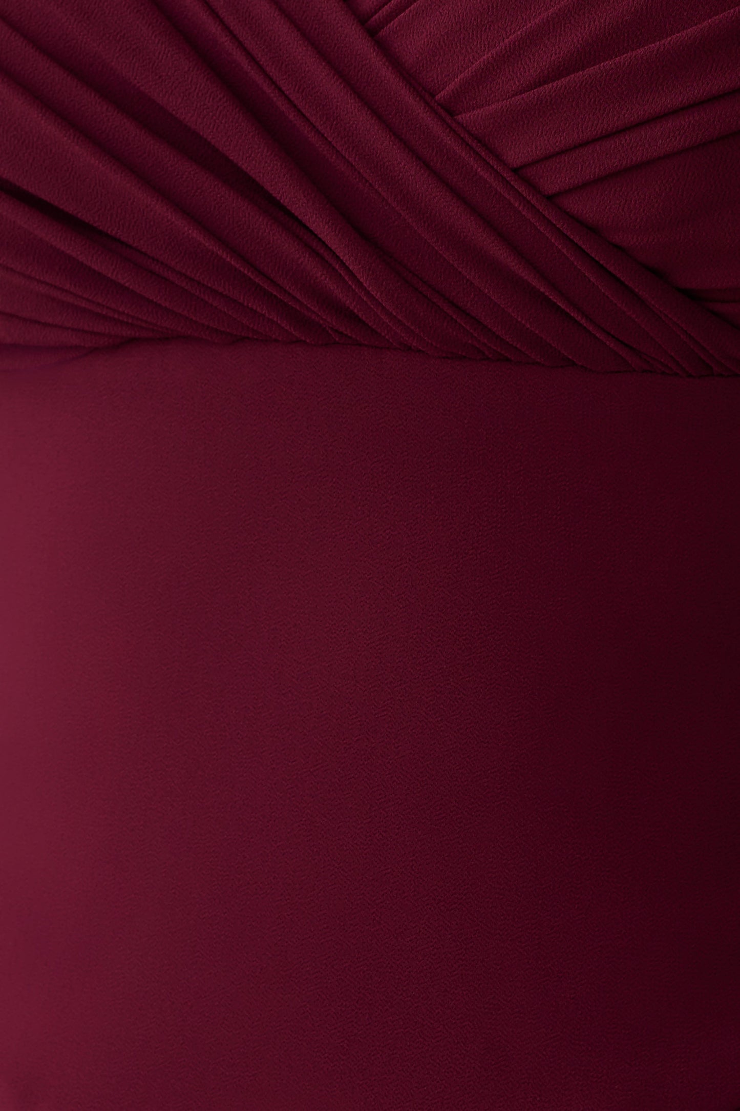 Mabel Off Shoulder Chiffon Maxi Dress - Merlot